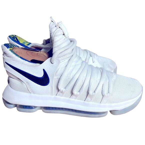 Nike Sneakers Shoes Boys US 6.5Y Zoom KD Warriors AJ 7781-101 - Picture 1 of 12